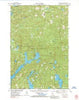 Diamond Lake Wisconsin Historical topographic map, 1:24000 scale, 7.5 X 7.5 Minute, Year 1971