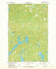 Diamond Lake Wisconsin Historical topographic map, 1:24000 scale, 7.5 X 7.5 Minute, Year 1971