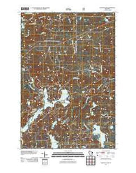 Diamond Lake Wisconsin Historical topographic map, 1:24000 scale, 7.5 X 7.5 Minute, Year 2011