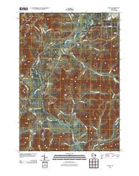 Dodge Wisconsin Historical topographic map, 1:24000 scale, 7.5 X 7.5 Minute, Year 2010