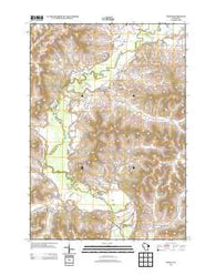 Dodge Wisconsin Historical topographic map, 1:24000 scale, 7.5 X 7.5 Minute, Year 2013