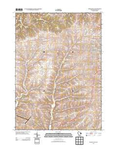 Dodgeville Wisconsin Historical topographic map, 1:24000 scale, 7.5 X 7.5 Minute, Year 2013
