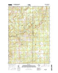 Doering Wisconsin Current topographic map, 1:24000 scale, 7.5 X 7.5 Minute, Year 2015