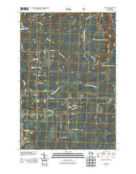 Dover Wisconsin Historical topographic map, 1:24000 scale, 7.5 X 7.5 Minute, Year 2011