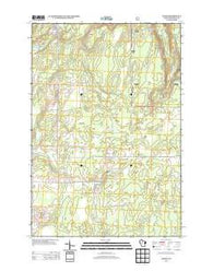 Dover Wisconsin Historical topographic map, 1:24000 scale, 7.5 X 7.5 Minute, Year 2013