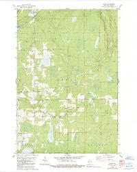 Dover Wisconsin Historical topographic map, 1:24000 scale, 7.5 X 7.5 Minute, Year 1979