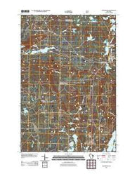 Drummond Wisconsin Historical topographic map, 1:24000 scale, 7.5 X 7.5 Minute, Year 2011