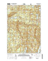 Drummond Wisconsin Current topographic map, 1:24000 scale, 7.5 X 7.5 Minute, Year 2015