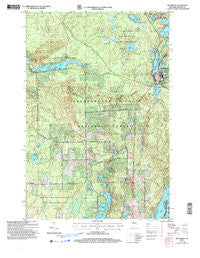 Drummond Wisconsin Historical topographic map, 1:24000 scale, 7.5 X 7.5 Minute, Year 2005