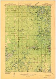 Drummond Wisconsin Historical topographic map, 1:48000 scale, 15 X 15 Minute, Year 1947