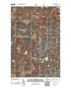 Drummond NW Wisconsin Historical topographic map, 1:24000 scale, 7.5 X 7.5 Minute, Year 2011