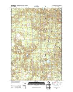 Drummond NW Wisconsin Historical topographic map, 1:24000 scale, 7.5 X 7.5 Minute, Year 2013