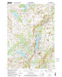 Dundee Wisconsin Historical topographic map, 1:24000 scale, 7.5 X 7.5 Minute, Year 1999