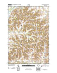 Durand South Wisconsin Historical topographic map, 1:24000 scale, 7.5 X 7.5 Minute, Year 2013