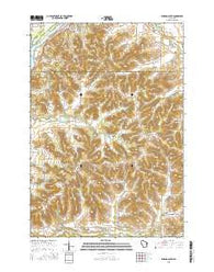 Durand South Wisconsin Current topographic map, 1:24000 scale, 7.5 X 7.5 Minute, Year 2015