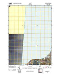 Dyckesville Wisconsin Historical topographic map, 1:24000 scale, 7.5 X 7.5 Minute, Year 2010