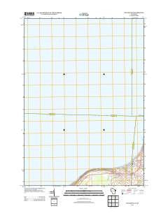 Dyckesville Wisconsin Historical topographic map, 1:24000 scale, 7.5 X 7.5 Minute, Year 2013