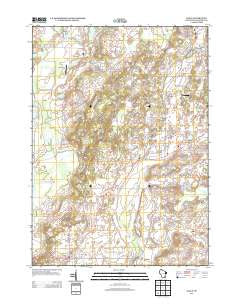 Eagle Wisconsin Historical topographic map, 1:24000 scale, 7.5 X 7.5 Minute, Year 2013