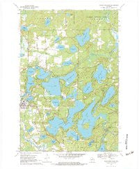 Eagle River East Wisconsin Historical topographic map, 1:24000 scale, 7.5 X 7.5 Minute, Year 1970
