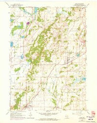 Eagle Wisconsin Historical topographic map, 1:24000 scale, 7.5 X 7.5 Minute, Year 1960