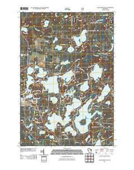 Eagle River East Wisconsin Historical topographic map, 1:24000 scale, 7.5 X 7.5 Minute, Year 2011