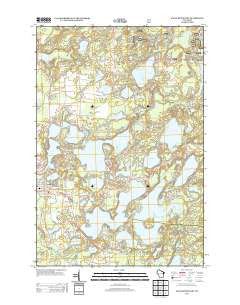 Eagle River East Wisconsin Historical topographic map, 1:24000 scale, 7.5 X 7.5 Minute, Year 2013