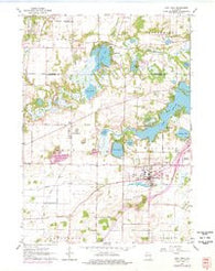 East Troy Wisconsin Historical topographic map, 1:24000 scale, 7.5 X 7.5 Minute, Year 1960