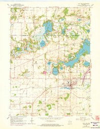 East Troy Wisconsin Historical topographic map, 1:24000 scale, 7.5 X 7.5 Minute, Year 1960