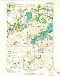 East Troy Wisconsin Historical topographic map, 1:24000 scale, 7.5 X 7.5 Minute, Year 1960