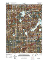 East Troy Wisconsin Historical topographic map, 1:24000 scale, 7.5 X 7.5 Minute, Year 2010