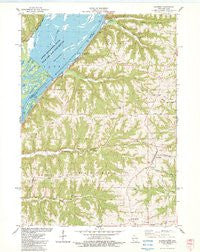 Eastman Wisconsin Historical topographic map, 1:24000 scale, 7.5 X 7.5 Minute, Year 1983