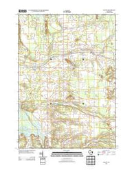 Easton Wisconsin Historical topographic map, 1:24000 scale, 7.5 X 7.5 Minute, Year 2013