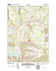 Easton Wisconsin Historical topographic map, 1:24000 scale, 7.5 X 7.5 Minute, Year 2013