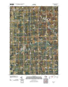Edgar Wisconsin Historical topographic map, 1:24000 scale, 7.5 X 7.5 Minute, Year 2010