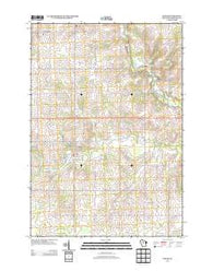 Edgar Wisconsin Historical topographic map, 1:24000 scale, 7.5 X 7.5 Minute, Year 2013