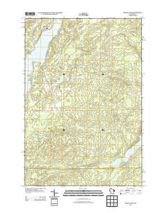 Edgewater Wisconsin Historical topographic map, 1:24000 scale, 7.5 X 7.5 Minute, Year 2013