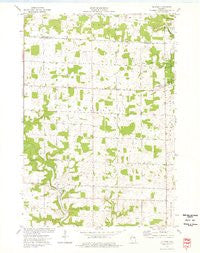 El Paso Wisconsin Historical topographic map, 1:24000 scale, 7.5 X 7.5 Minute, Year 1974