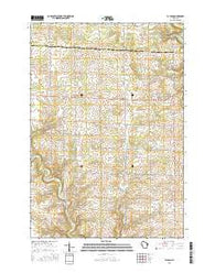 El Paso Wisconsin Current topographic map, 1:24000 scale, 7.5 X 7.5 Minute, Year 2015