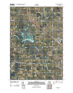 Eldorado Wisconsin Historical topographic map, 1:24000 scale, 7.5 X 7.5 Minute, Year 2010