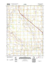 Eldorado Wisconsin Historical topographic map, 1:24000 scale, 7.5 X 7.5 Minute, Year 2013