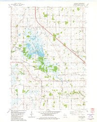 Eldorado Wisconsin Historical topographic map, 1:24000 scale, 7.5 X 7.5 Minute, Year 1980