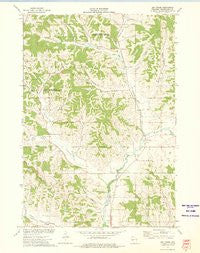 Elk Creek Wisconsin Historical topographic map, 1:24000 scale, 7.5 X 7.5 Minute, Year 1973