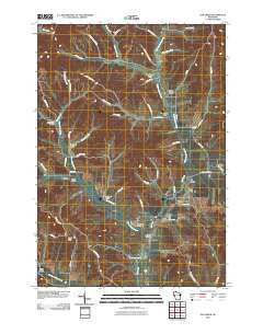 Elk Creek Wisconsin Historical topographic map, 1:24000 scale, 7.5 X 7.5 Minute, Year 2010