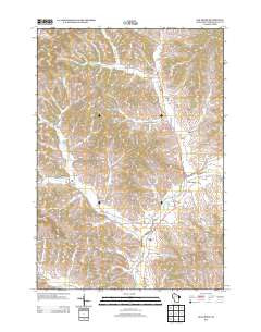 Elk Creek Wisconsin Historical topographic map, 1:24000 scale, 7.5 X 7.5 Minute, Year 2013