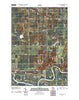 Elk Creek Lake Wisconsin Historical topographic map, 1:24000 scale, 7.5 X 7.5 Minute, Year 2010