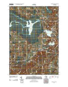 Elkhart Lake Wisconsin Historical topographic map, 1:24000 scale, 7.5 X 7.5 Minute, Year 2010