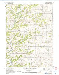 Ellenboro Wisconsin Historical topographic map, 1:24000 scale, 7.5 X 7.5 Minute, Year 1962