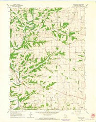 Ellenboro Wisconsin Historical topographic map, 1:24000 scale, 7.5 X 7.5 Minute, Year 1962