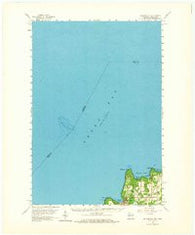 Ellison Bay Wisconsin Historical topographic map, 1:62500 scale, 15 X 15 Minute, Year 1960