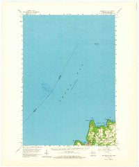 Ellison Bay Wisconsin Historical topographic map, 1:62500 scale, 15 X 15 Minute, Year 1960